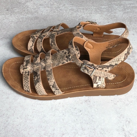 Corky’s Sandals Snake Print Oakdale Size 6 - Picture 4 of 8